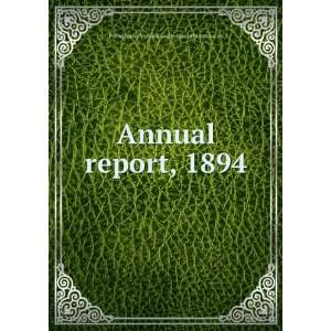   report, 1894 Pennsylvania Museum and School of Industrial Art Books
