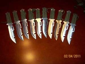 45 Hunting fishing survival knives knife camping hiking full tang 