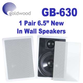 In Wall Surround Sound Speakers New Goldwood Sound GB 630  