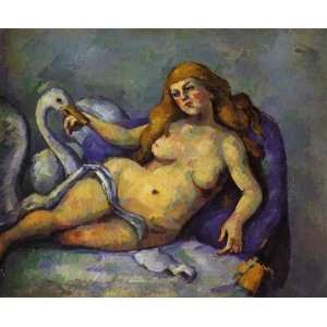   Reproduction   Paul Cezanne   32 x 26 inches   Leda with Swan Home