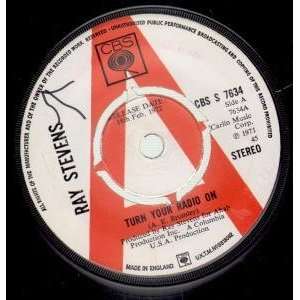   YOUR RADIO ON 7 INCH (7 VINYL 45) UK CBS 1972 RAY STEVENS Music