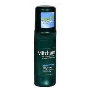 Mitchum Roll On AP/D Unscented 1.5oz Health & Personal 