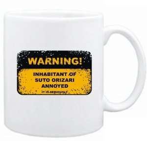 New  Warning  Inhabitant Of Suto Orizari Annoyed  Macedonia Mug 