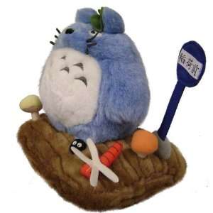  Totoro Bus Stop 8 Inch Plush Blue Toys & Games