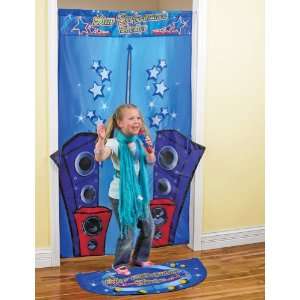  Kids Karaoke Music Star Dress Up Stage Door Hanger By 