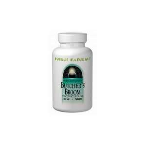  Butchers Broom 500 mg 100 Tablets by Source Naturals 