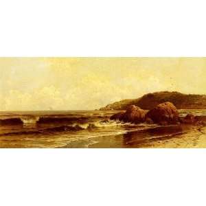  painting reproduction size 24x36 Inch, painting name Breaking Surf 