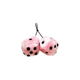  dice for rear view mirror pink with black dots by grand general buy 