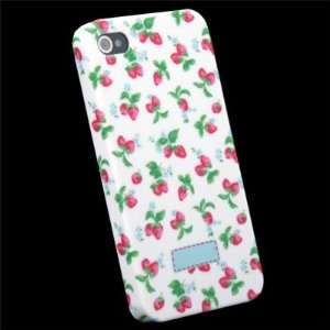   Flower Slim Hard Case Cover For iPhone 4 4G Cell Phones & Accessories
