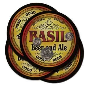  Basil Beer and Ale Coaster Set