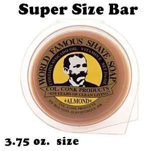  Col. Conk Worlds Famous Super Bar Shaving Soap   3.75 Oz 