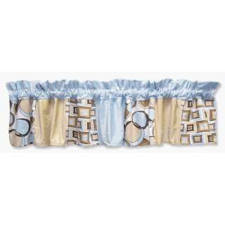  Teal Bubbles Window Valance   By Trend Lab Baby