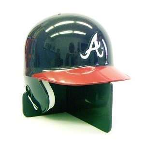 Atlanta Braves Right Flap Mini Batting Helmet  Sports 