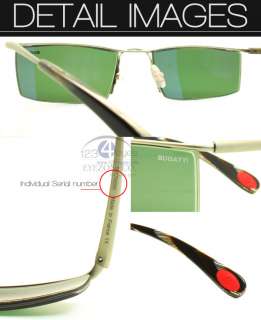EyezoneCo BUGATTI Sunglass Metal Half rim Frames 410 24  