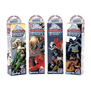  DC Heroclix Justice League Miniatures BRICK (10 Booster 