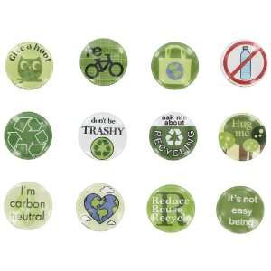  Design Ideas Green Magnet, Assorted