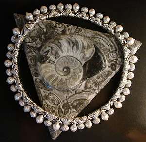 Bulgari Diamond, Pearl & 18kt White Gold Necklace   43.88 Cts 