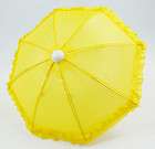 Umbrella yellow bumbershoot for 18 American Girl
