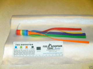 Rainbow Ribbon Windsocks Key Finder w/elastic  