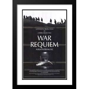  War Requiem 32x45 Framed and Double Matted Movie Poster   Style 