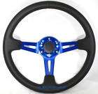 JDM Drift Steering wheel 350mm blue Civic S14 S13 EVO