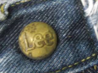 vtg Mens Lee Riders Indigo Denim Jeans 27x31  