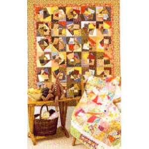  7466 PT Crazy Mixed Up Quilt Pattern by Threaded Pear Studio 