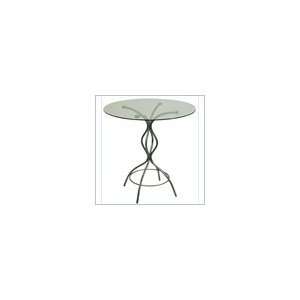    30 Inches Trica Carol Round Casual Dining Table Furniture & Decor