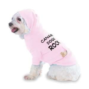 Canaan Dogs Rock Hooded (Hoody) T Shirt with pocket for your Dog or 