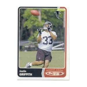  2003 Topps Total 512 Justin Griffith (RC   Rookie 