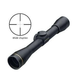   FX II Riflescope, Wide Duplex Reticle, 1/4 MOA, Matte Black, Warranty