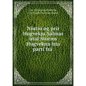   Christian Sturm JÃ³n [Oddsson] HjaltalÃ­n  Books