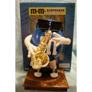 Candy Collectible    M & Ms Dispenser Collector Series    Blues Cafe 