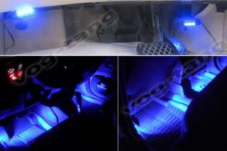   Car Interior Dash Floor Foot Decoration Light Lamp Cigarette Lighter