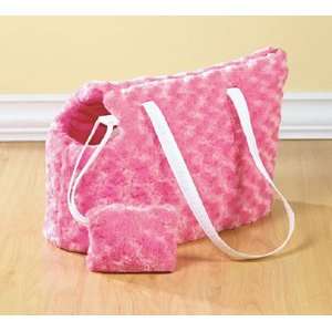  Pet Carry Bag   Dog Carry Bag   Plush Pink Kitchen 