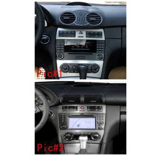 2004 07 Mercedes Benz C class W203 Car GPS Navigation Radio ISDB T TV 