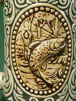 c311 English Setter and Rainbow Trout on AVON STEIN  