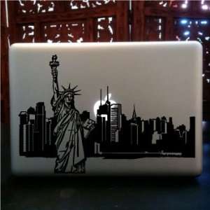  New York City Statue Liberty Skyline vinyl Decal 