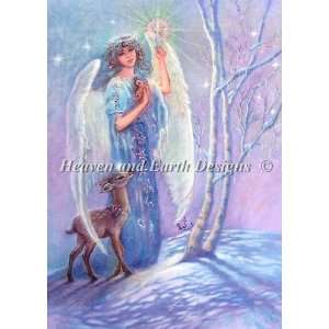  Fairy Witch Moon Cross Stitch Arts, Crafts & Sewing