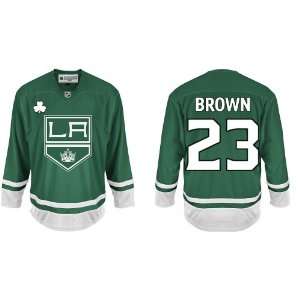 St Pattys Day EDGE Los Angeles Kings Authentic NHL Jerseys #23 Dustin 