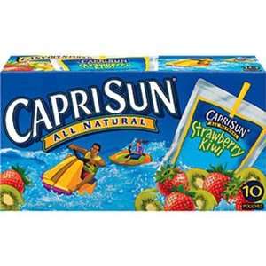 CapriSun Strawberry Kiwi 10 ct   4 pack  Grocery & Gourmet 