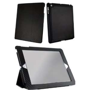 Re Elegant Super Slim Case For iPad 2 / iPad 3 (The New iPad)   Carbon 