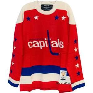  Washington Capitals 1974 Roger Edwards Vintage Sweater 
