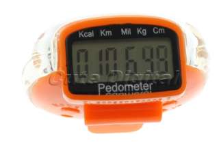 Sports Functional Clip Clock Pedometer Step Counter New  