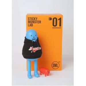   Blue KIBON + Red KE Vinyl Figure   Sticky Monster Lab Toys & Games