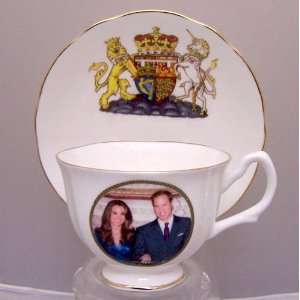  Royal Wedding Prince William and Catherine bone china cup 