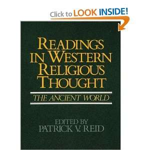   Thought The Ancient World (v. 1) [Paperback] Patrick V. Reid Books