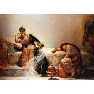   Inch, painting name Sheherazade, by Richter Edouard