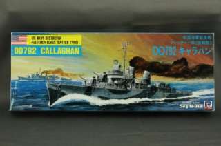   Military Ship Model US Navy Destroyer Fletcher Class DD792 Callaghan