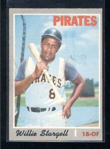 1970 O PEE CHEE #470 WILLIE STARGELL PIRATES VG 22800  